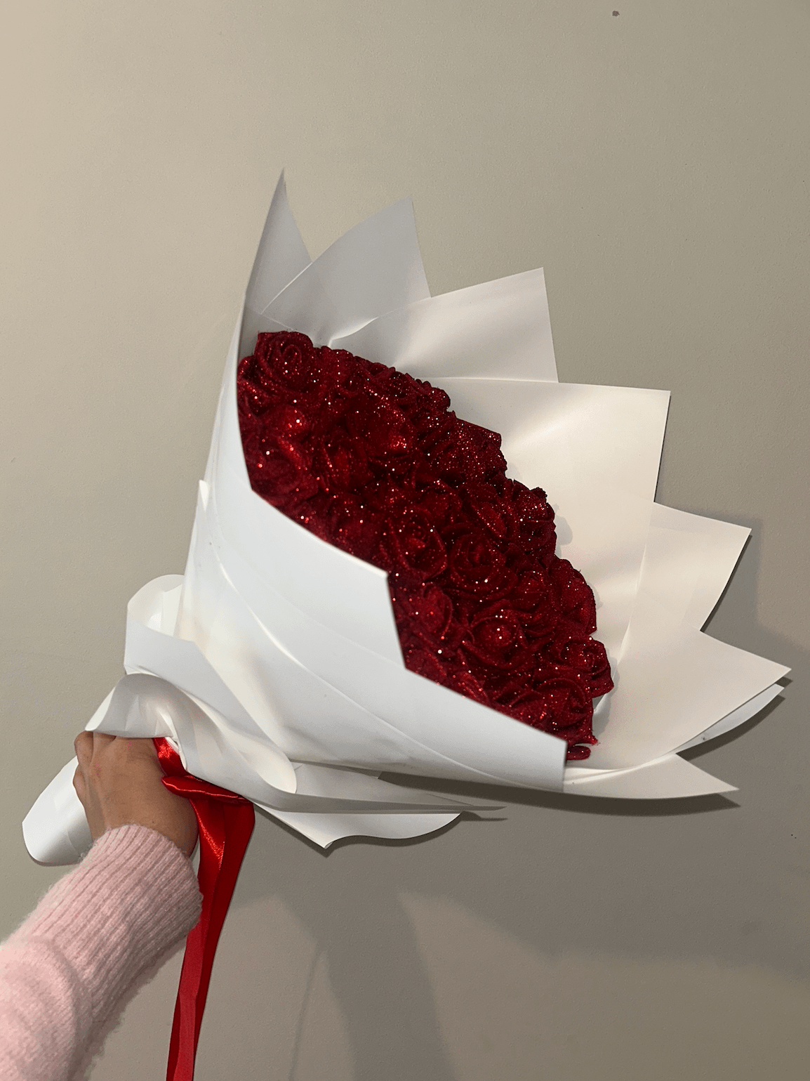 Red Glitter Bouquet product image (2)