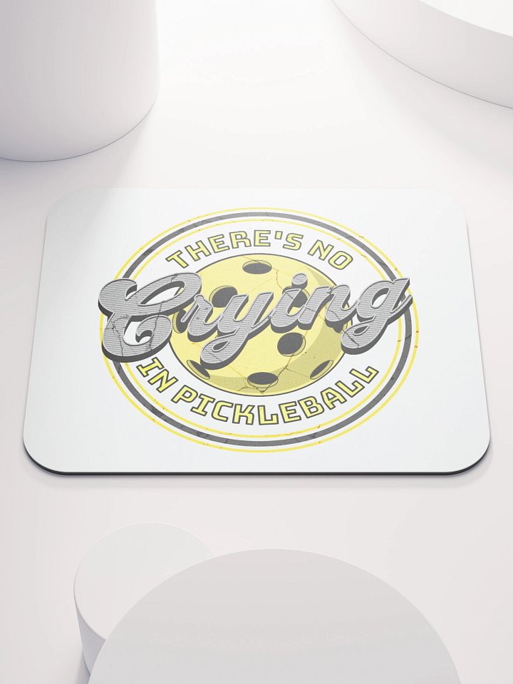 Theres No Crying In Pickleball Passion Mouse Pad product image (2)