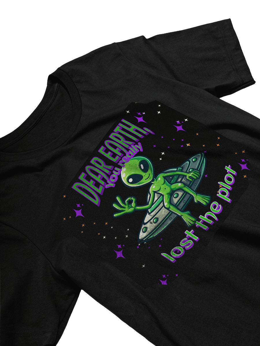 Cosmic Alien's Message to Earth T-Shirt product image (3)
