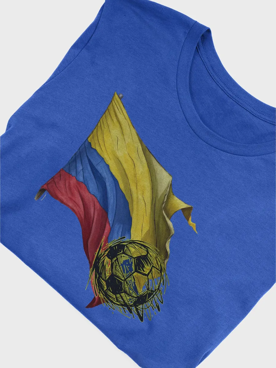 Colombian Flag Soccer Ball T-Shirt product image (56)