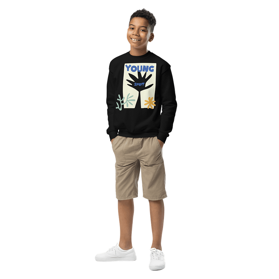 Young Spirit Crew Neck Sweatshirt product image (2)