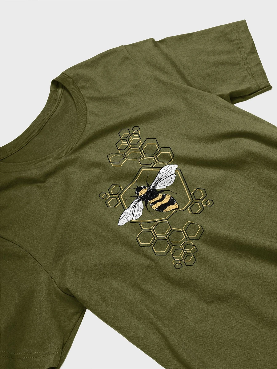 Bee hexagon t shirt product image (4)