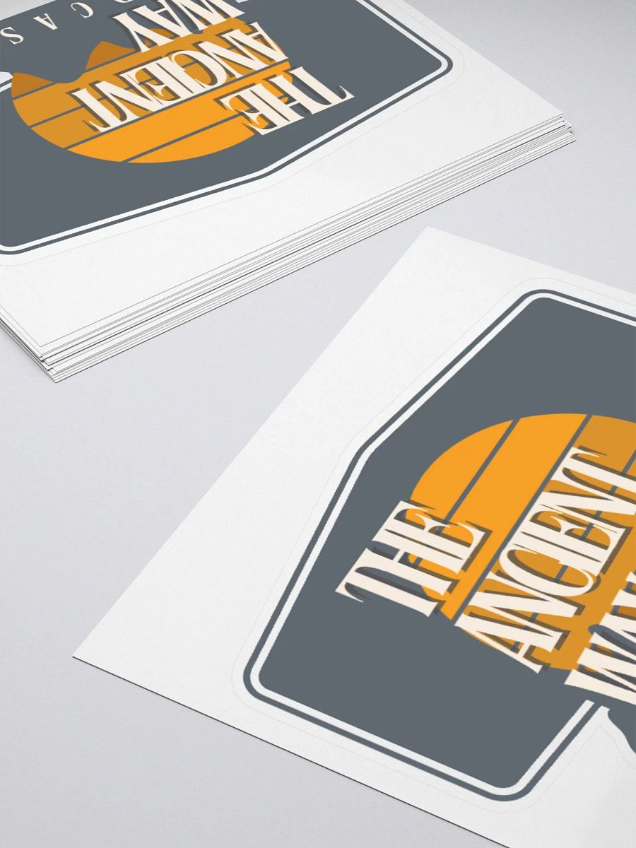 Ancient Way Podcast Sunset Stickers product image (10)