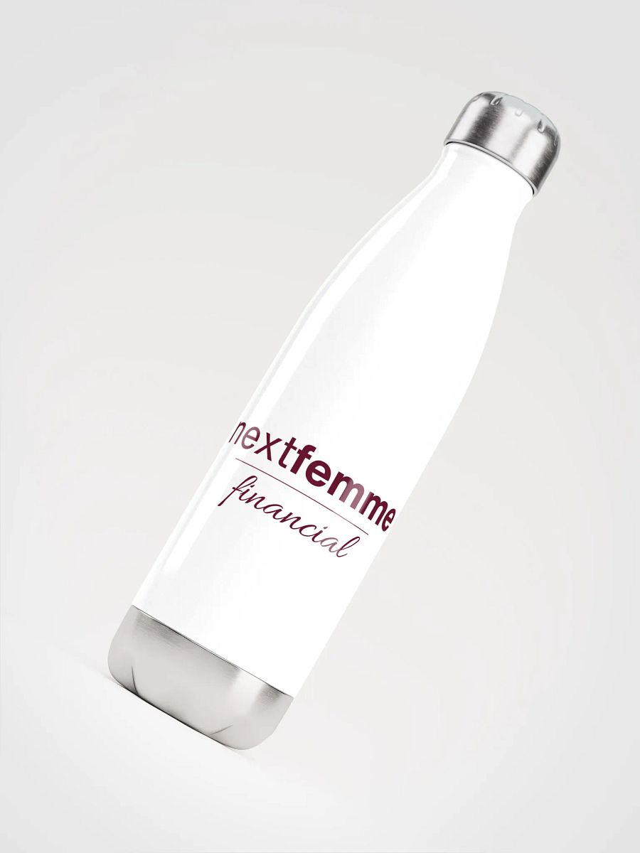 Stainless Steel Elegance Water Bottle with Maroon Logotype product image (4)