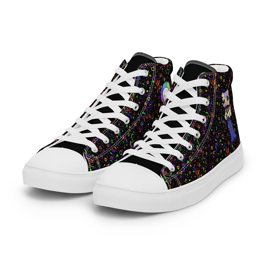 Black Arcade and White Chibi Flower and Jiggy Sneakers product image (5)