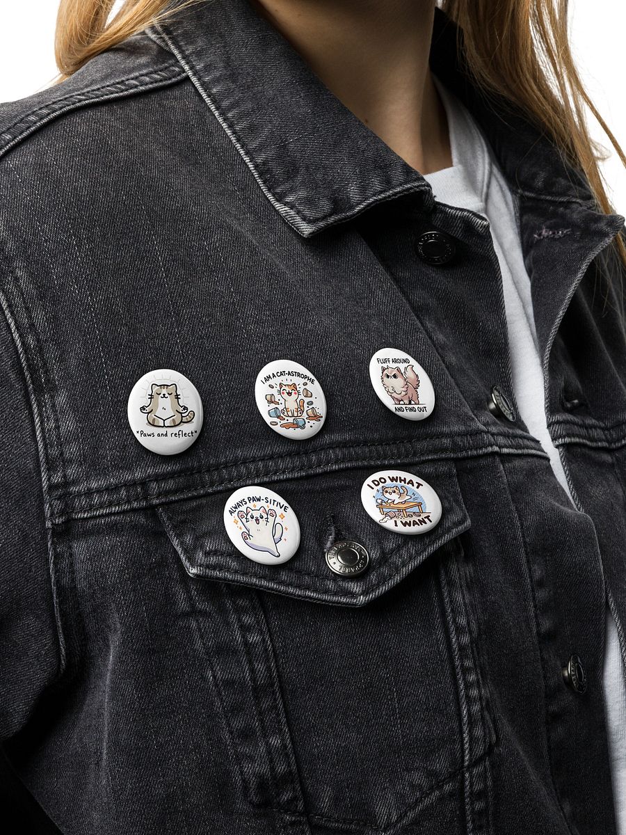 KittyPuns Enamel Pin Set product image (2)