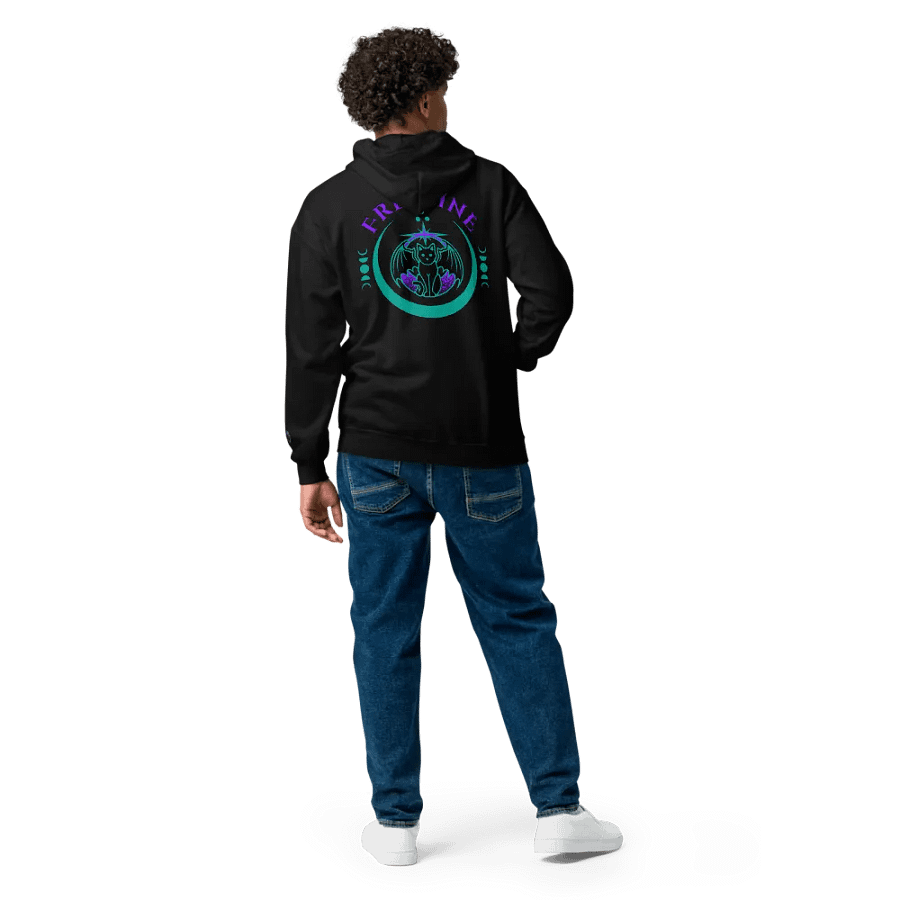 Celestial Familiar Moon Phases Zip Hoodie product image (9)