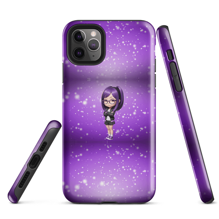 (PURPLE CHIBI) K Case for iPhone product image (1)