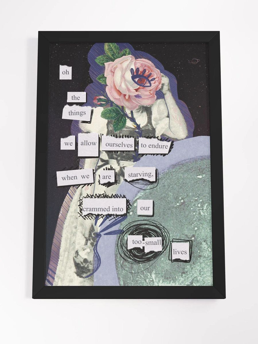 Too-Small Lives Framed Art Print product image (4)