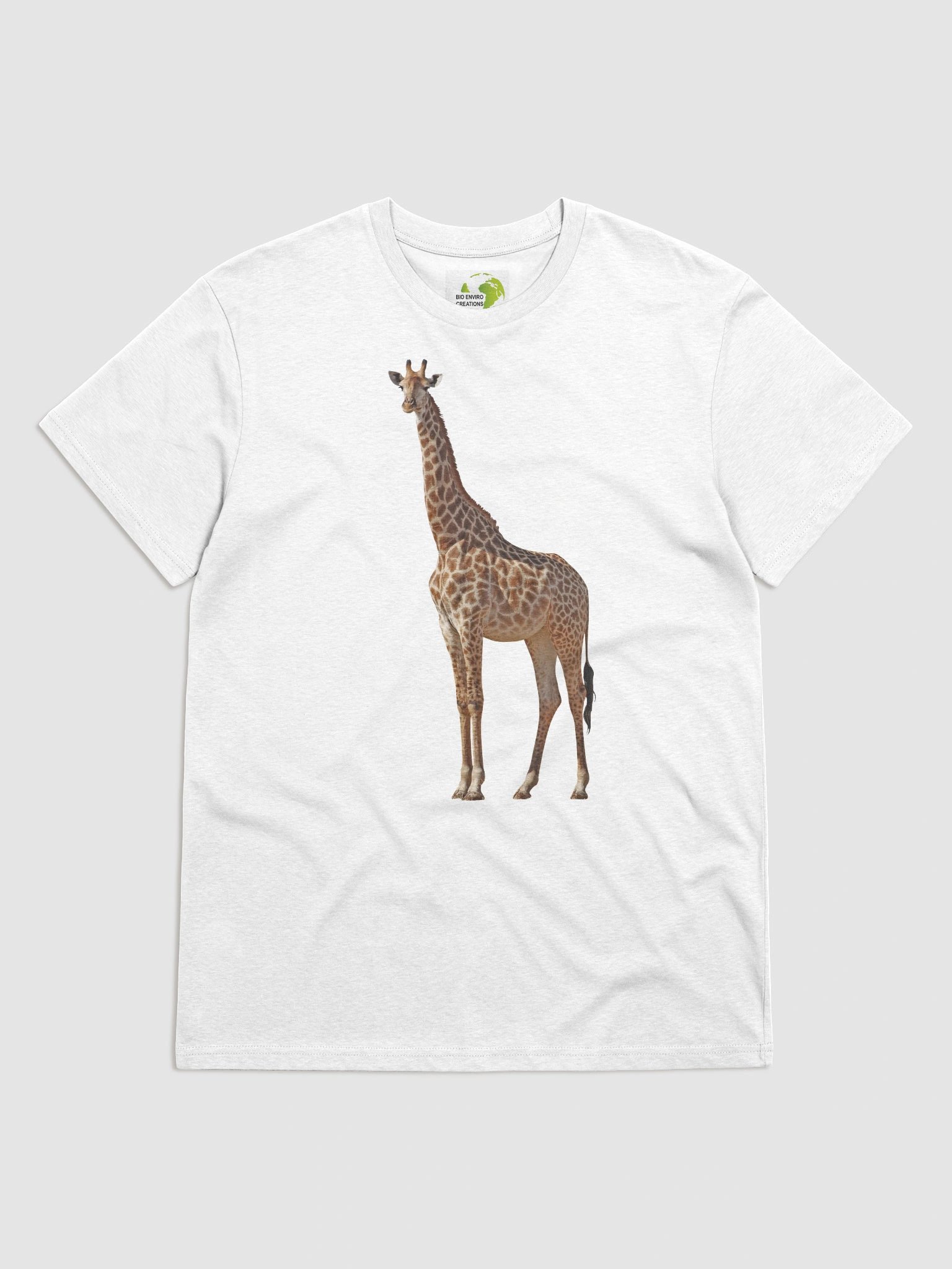Giraffe Organic Cotton T-Shirt -plain 2 product image (4)