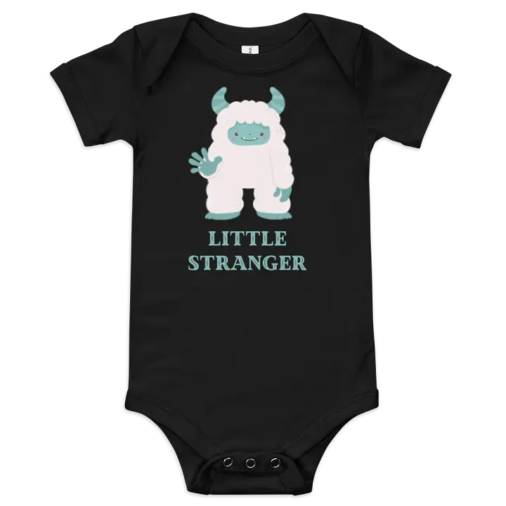 Little Stranger Baby Bodysuit in Blue product image (1)