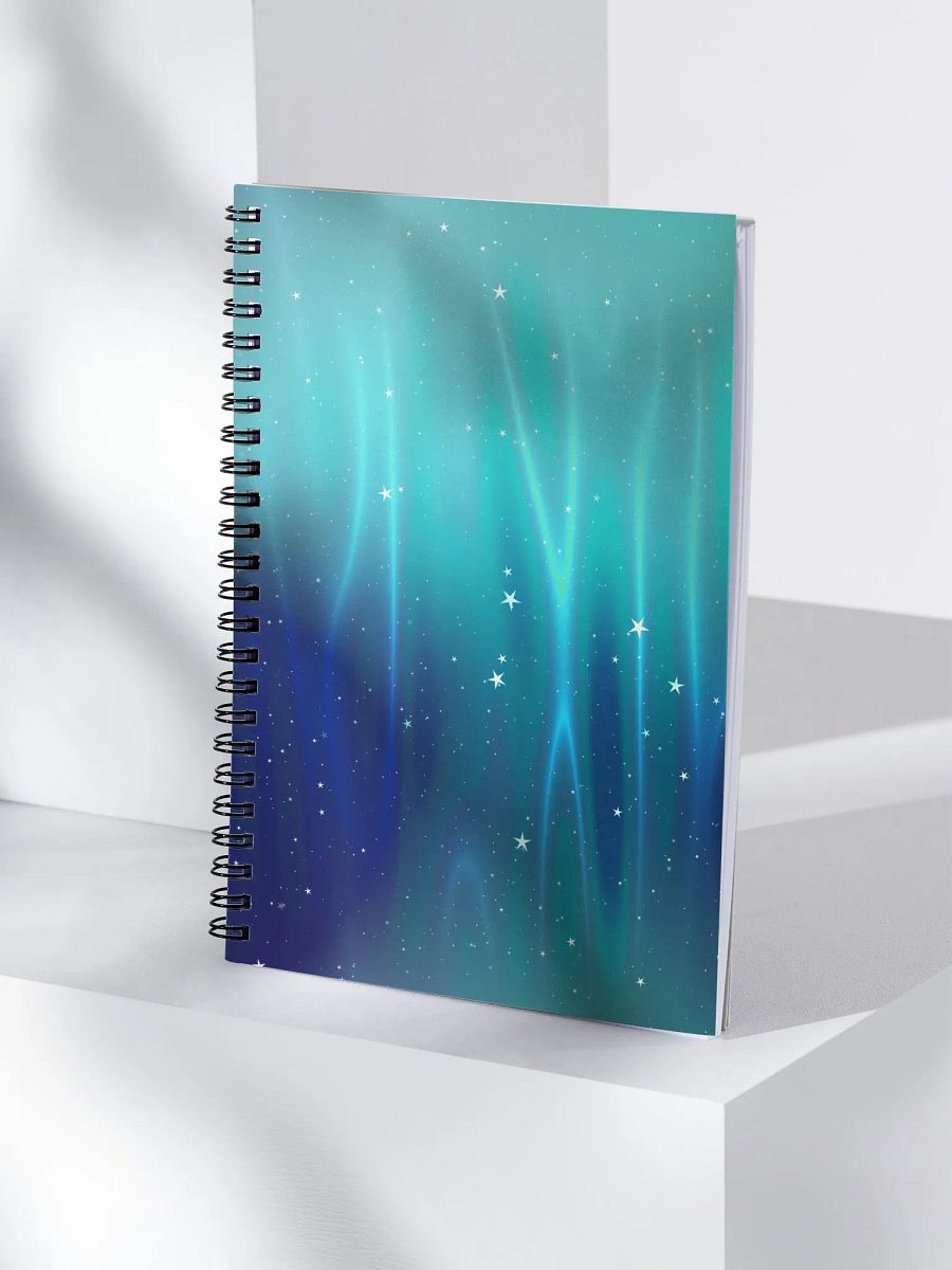 Space Spiral Notebook product image (4)