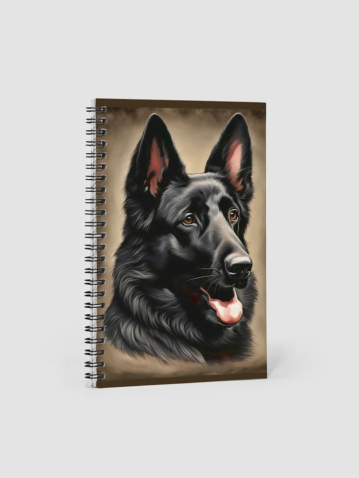 Black German Shepherd Notebook product image (2)