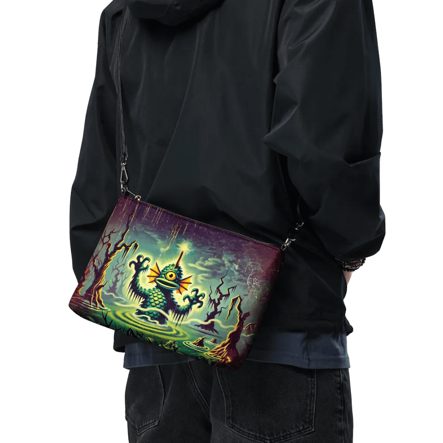 Monster in the Swamp Crossbody Bag - Spooky Purse product image (9)