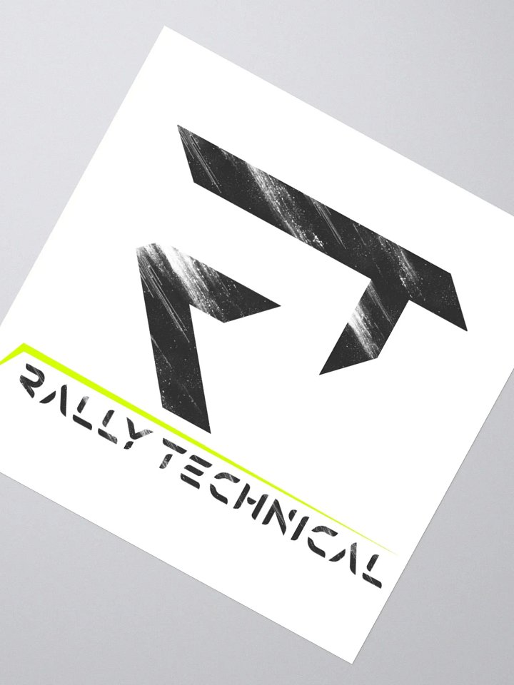 RALLY TECHNICAL Logo Sticker product image (2)