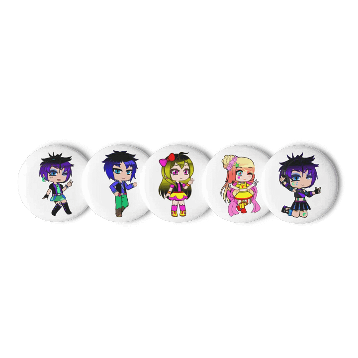 The Midnight Rockers button set 1 product image (3)
