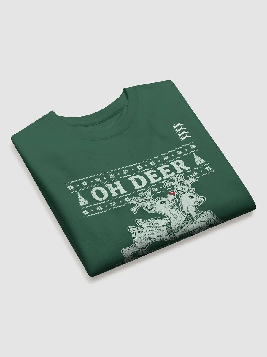 chfpar Friends / BRIGADE OH DEER CHRISTMAS IS HERE Crewneck Sweatshirt product image (3)