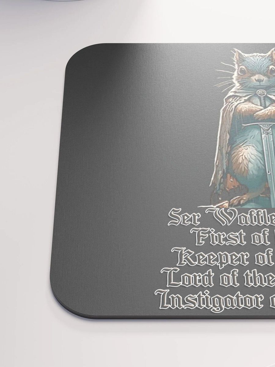 Ser Waffles Mouse Pad product image (6)