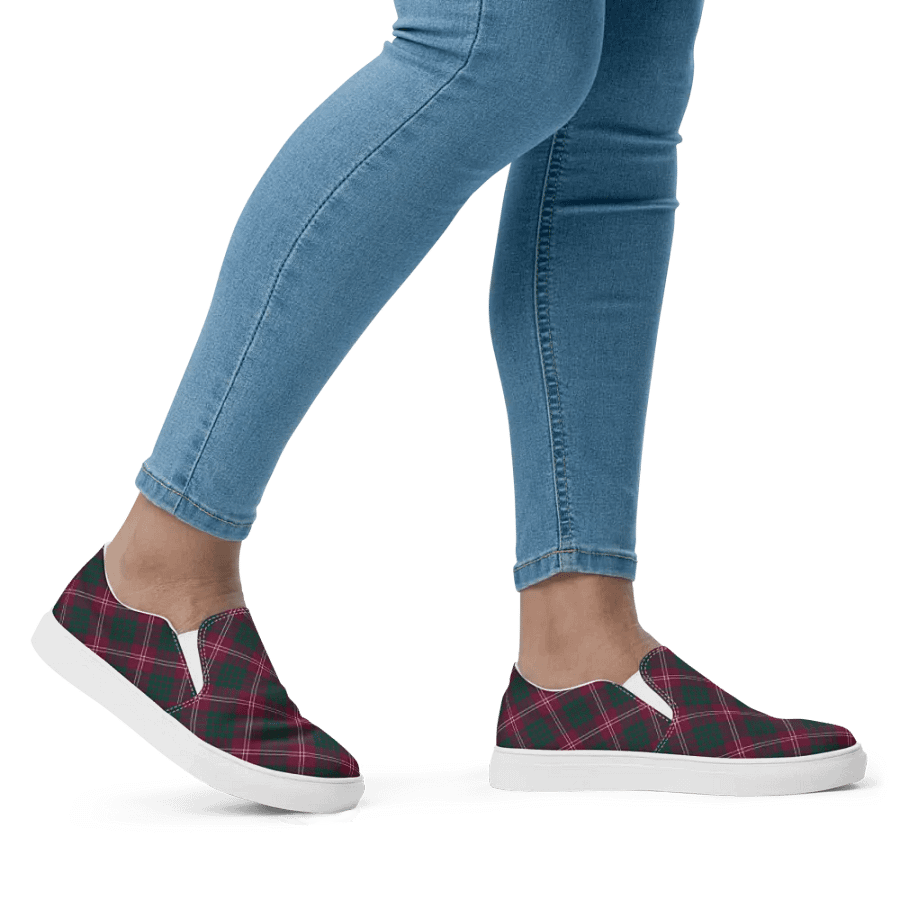 Crawford Tartan Women's Slip-On Shoes product image (7)