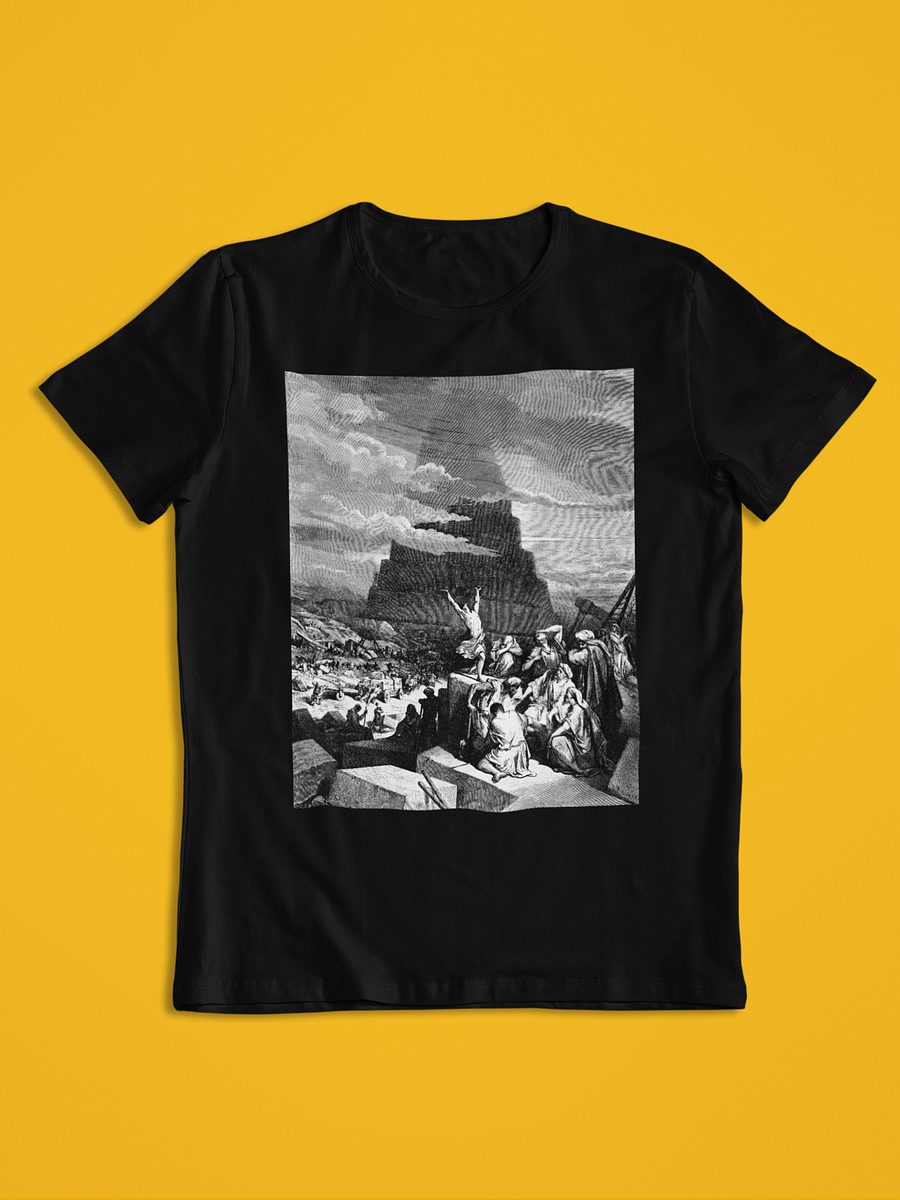 The Tower of Babel Gustave Dore Bible Illustration Unisex T-Shirt product image (1)