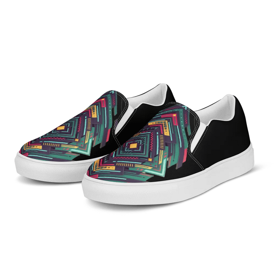 Aztec Men's Canvas Slip On Shoes product image (2)