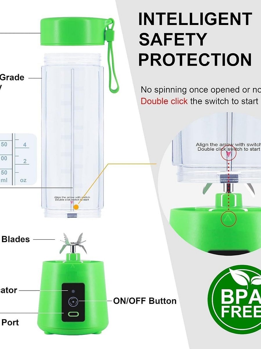 Portable Juicer Mixer Blender For Smoothies & Juices product image (3)