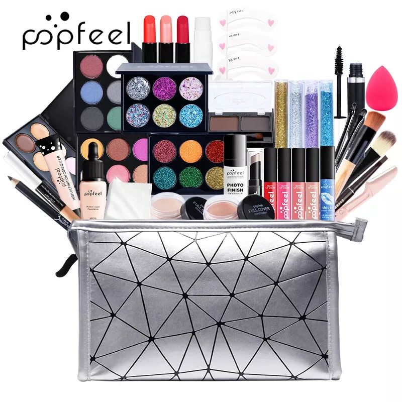POPFEEL Makeup Kit Professional 8-56Pcs Complete Make-up Kit Makeup Box Eyeshado product image (4)