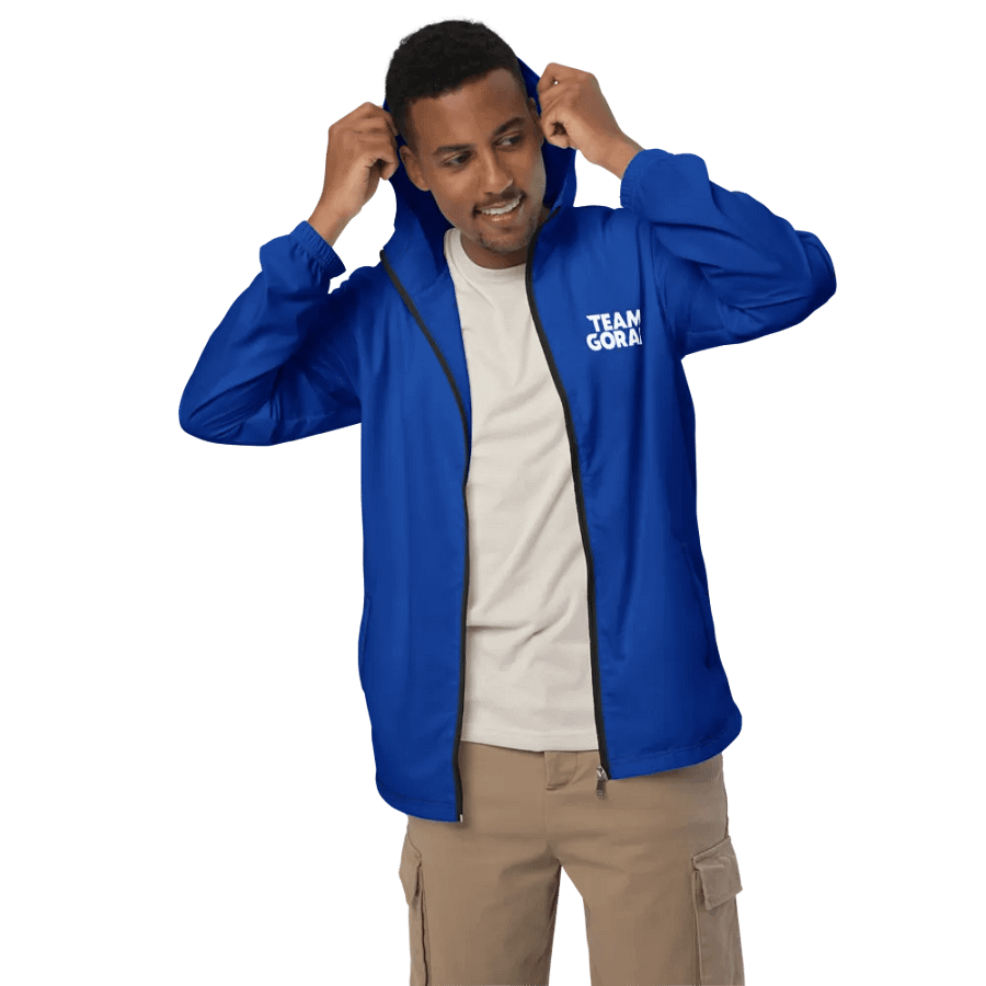 TEAM GORAN Blue Wind Breaker Jacket product image (5)