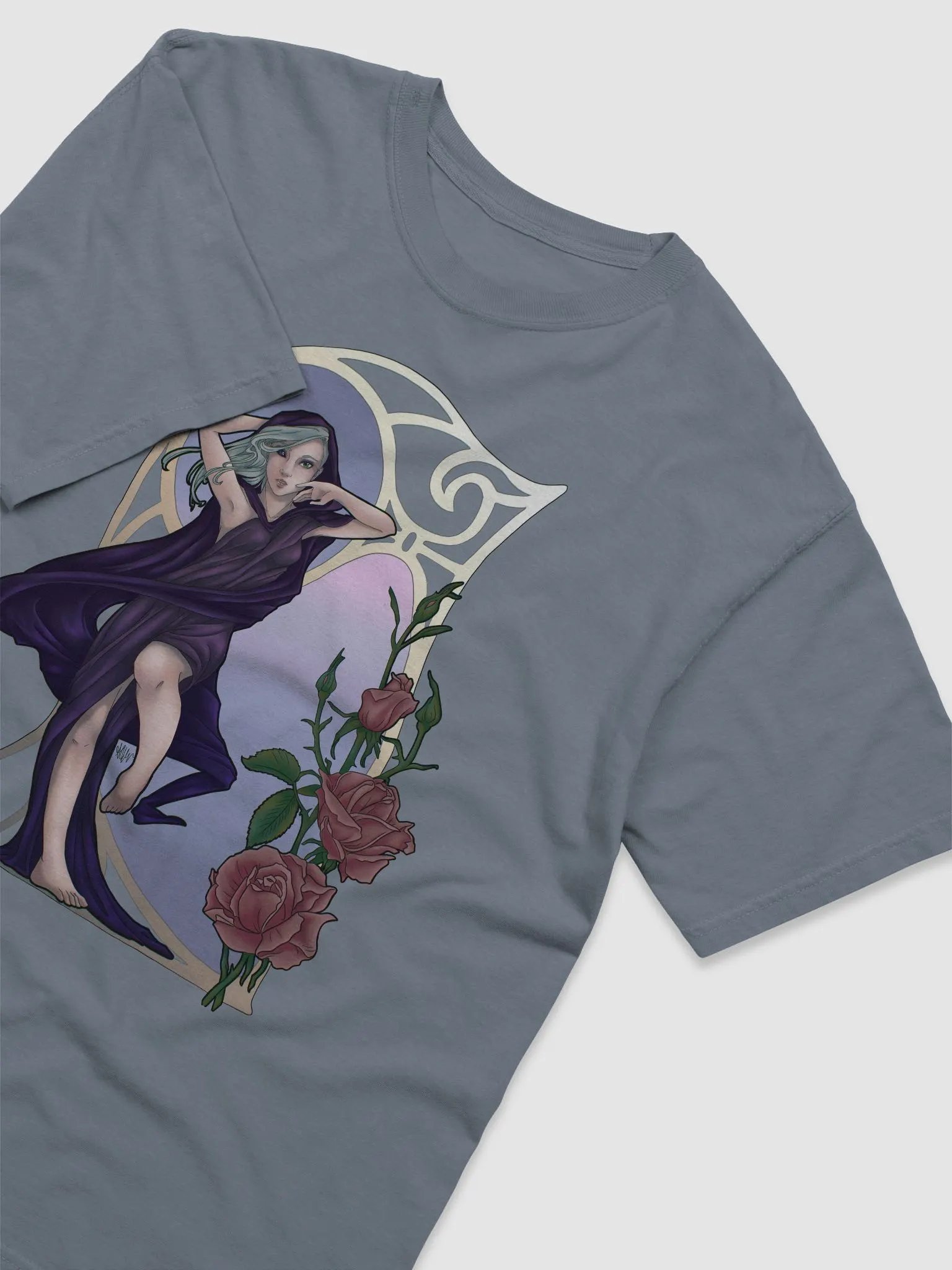 Death by a Rose Graphic Tee product image (2)