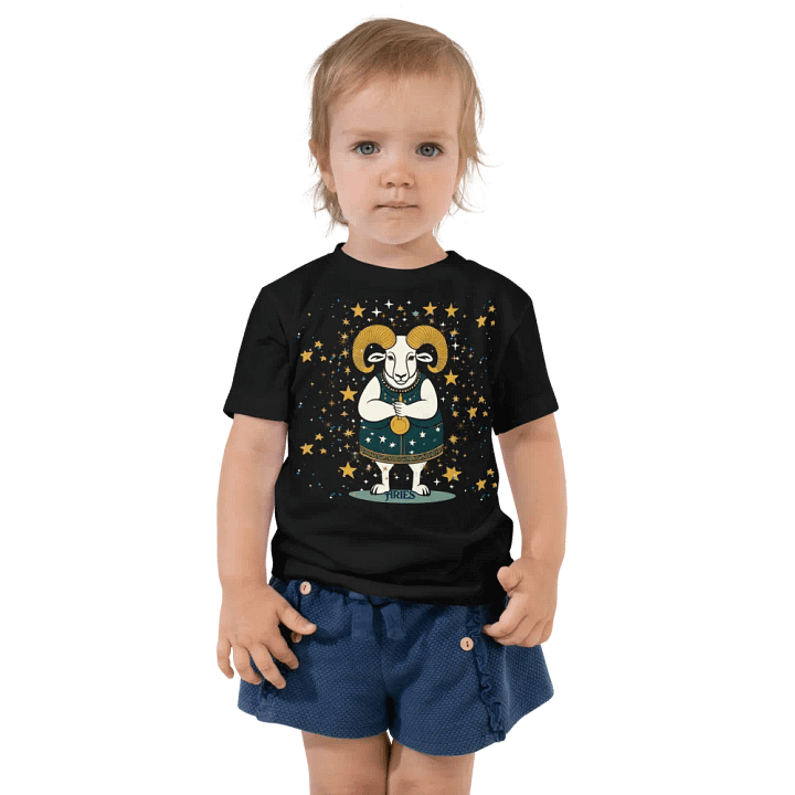 Aries 2025, Adorable Ram, Baby Tee product image (1)