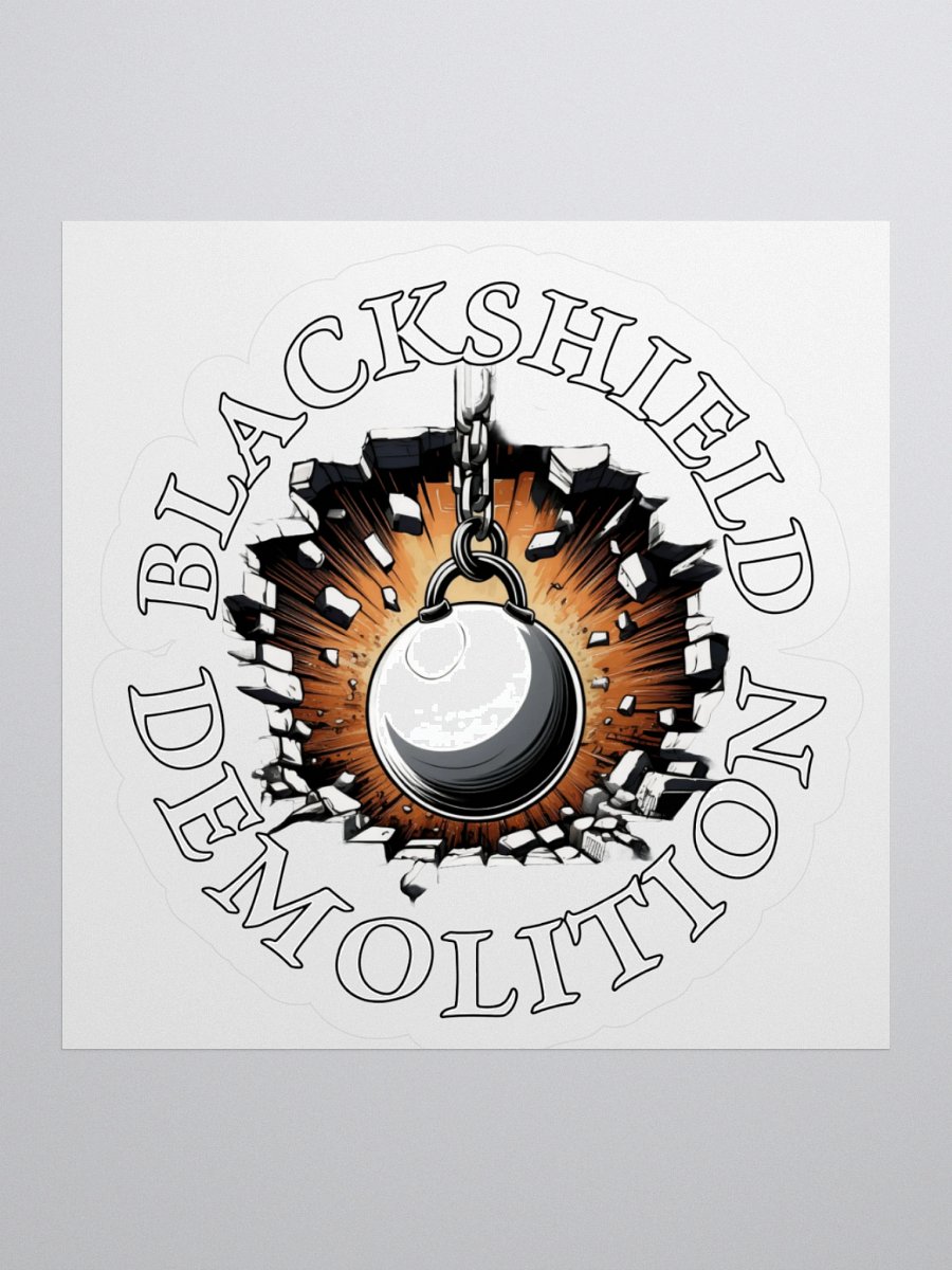 Blackshield Demolition KissCut Sticker product image (2)