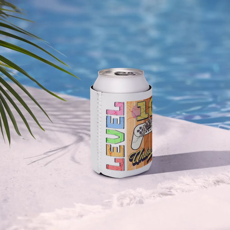 Level 10 Unlocked Gamer Can Cooler product image (7)