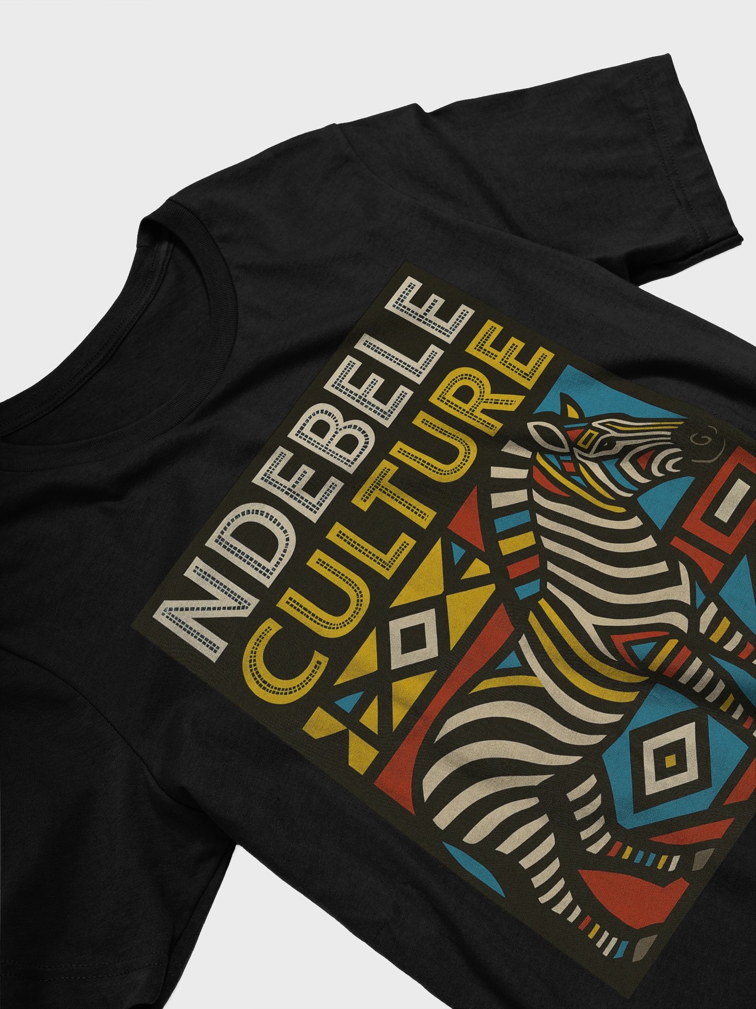 Ndebele Culture Zebra T-Shirt product image (18)