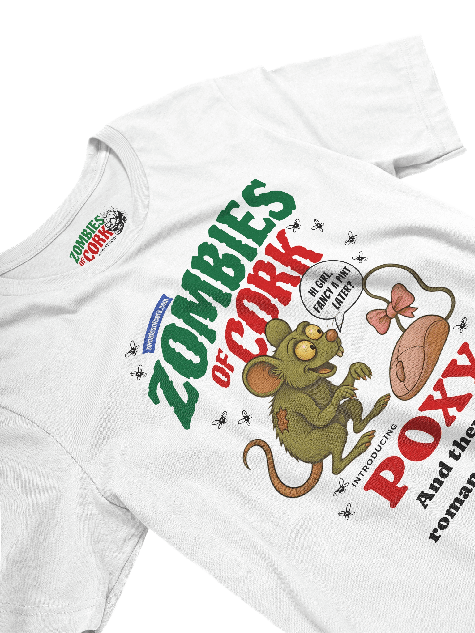 Zombies of Cork - Poxy Pops the Question T-Shirt product image (4)