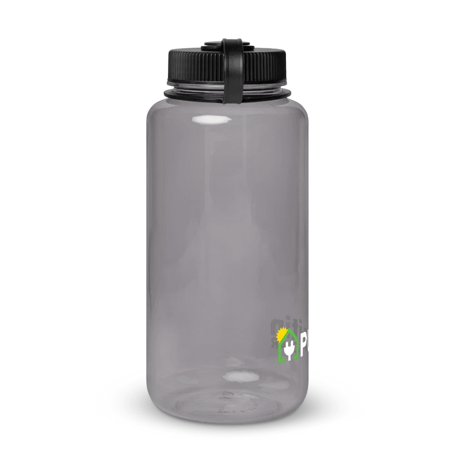Plug It In Solar High-Quality Wide Mouth Plastic Water Bottle product image (4)
