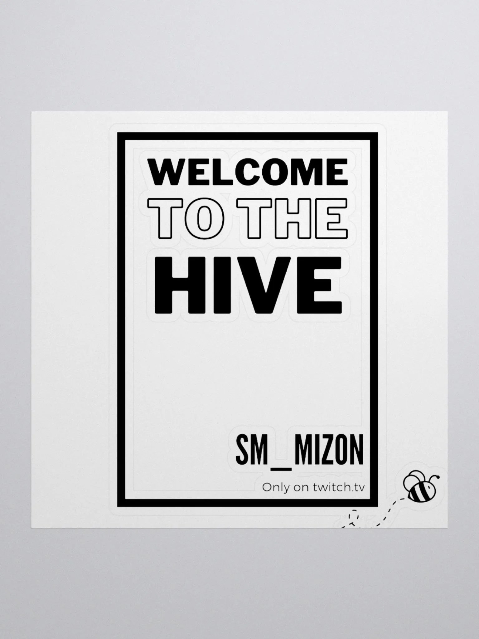 Welcome to the Hive Stickers product image (1)