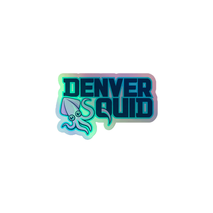 Holographic Sticker 1 - SQUID product image (1)