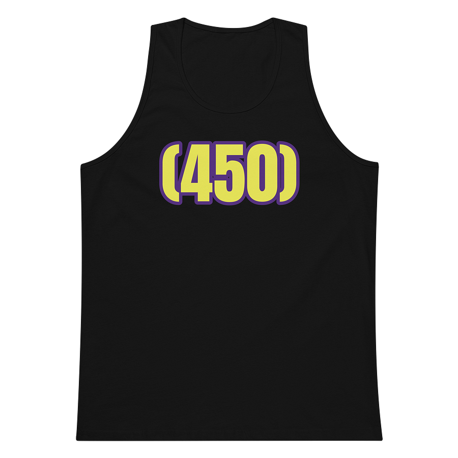 Bold 450 Yellow Number Men's Tank Top product image (5)