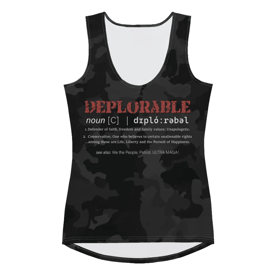 Deplorable - Women's Dri FIt Tank Top product image (3)