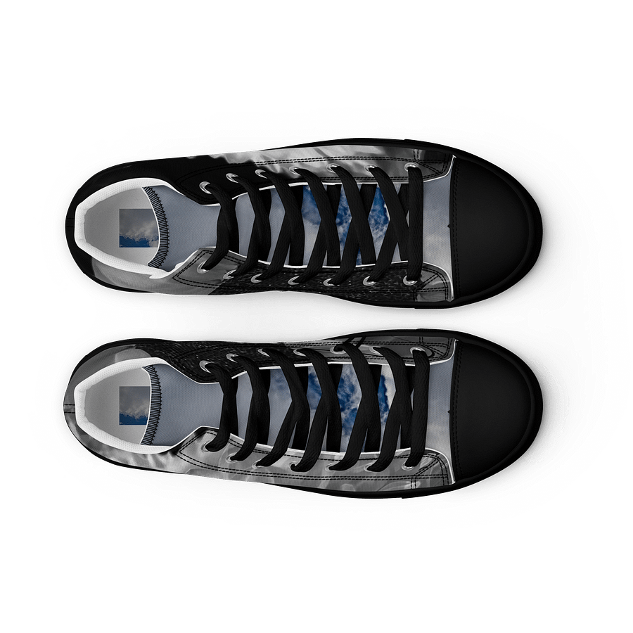 Monochrome Sunflower High Tops product image (9)