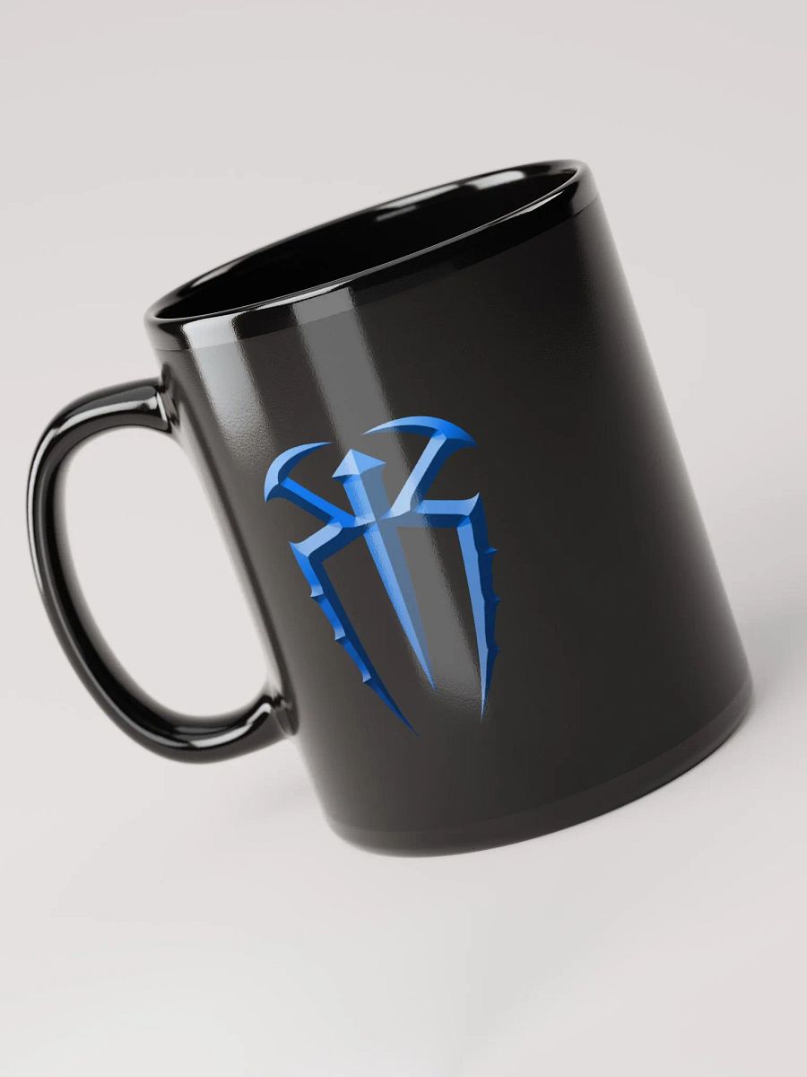 Roman Reigns Kite Shield Black Glossy Mug product image (3)