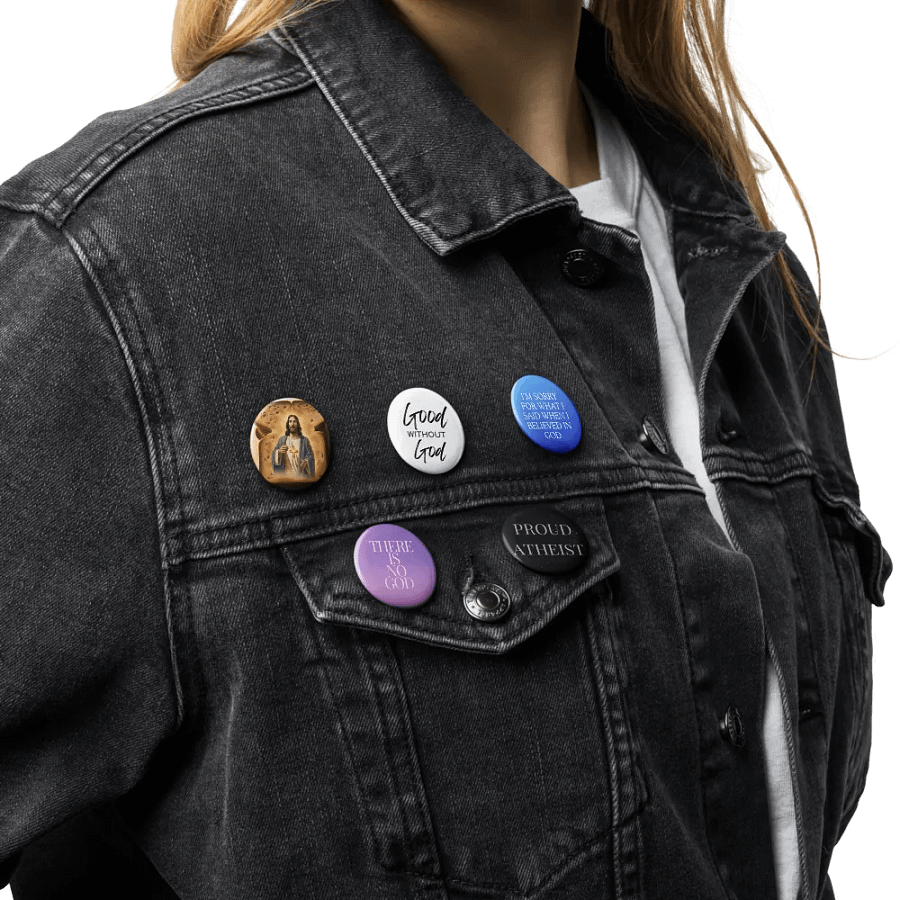 Atheist Pins product image (17)