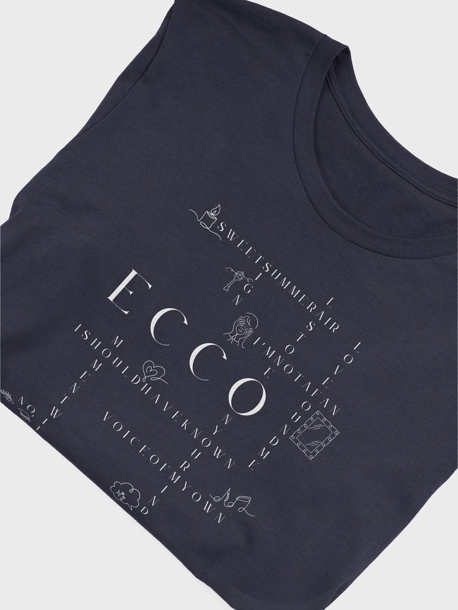 Ecco - Song Titles T-Shirt product image (3)