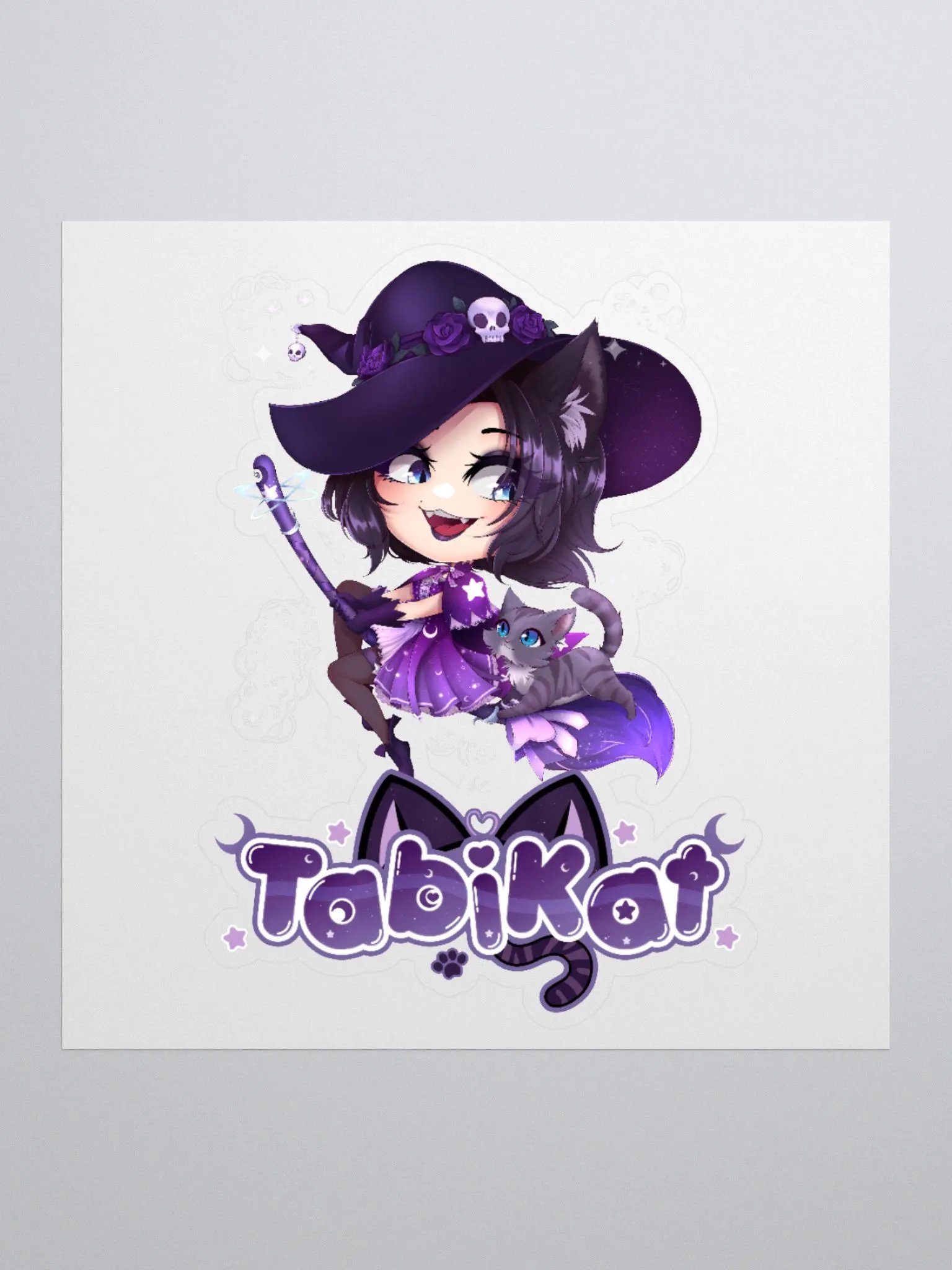 TabiKat Witch Sticker product image (2)