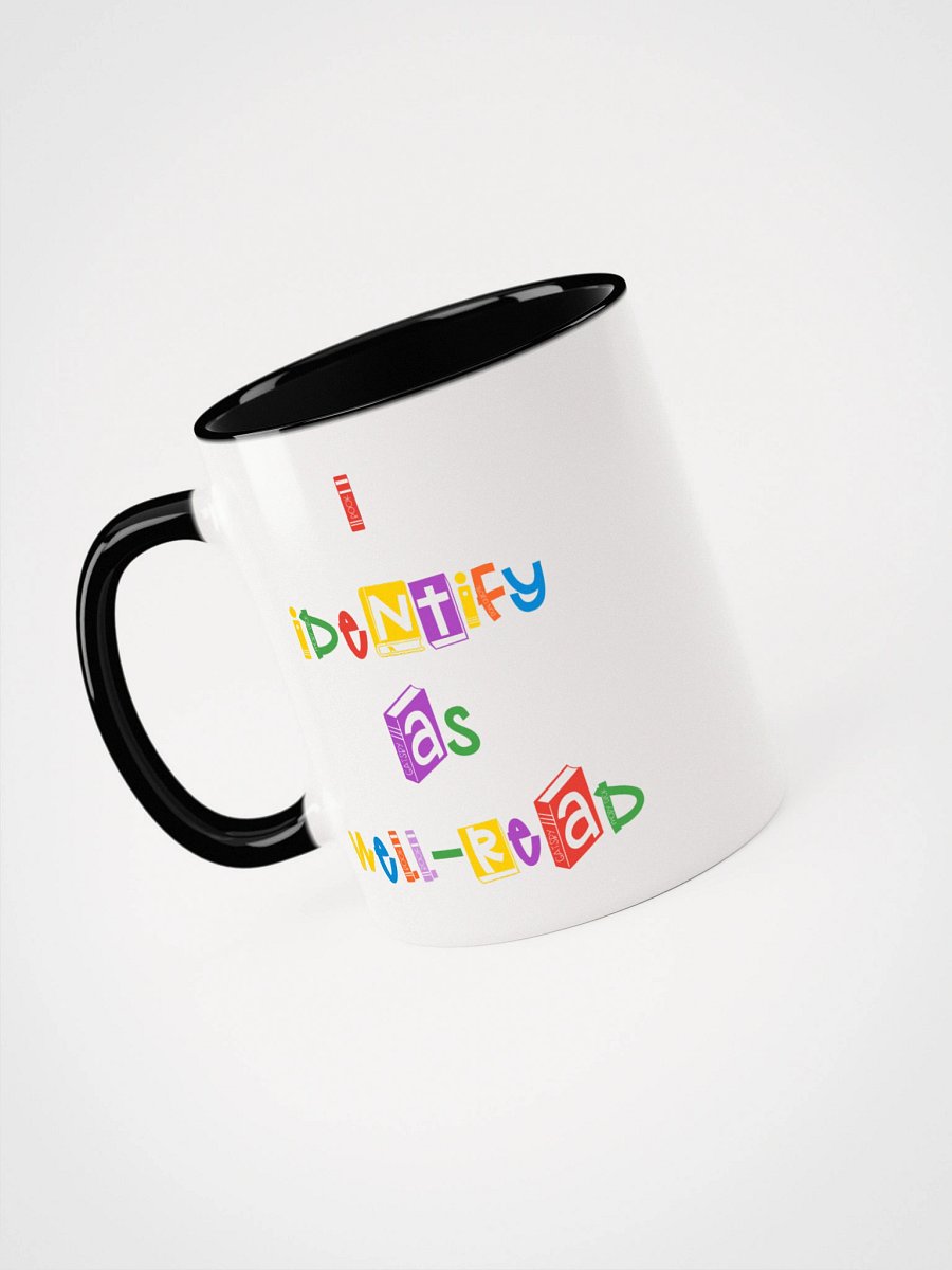 I Identify As Well-Read Accent Mug product image (5)