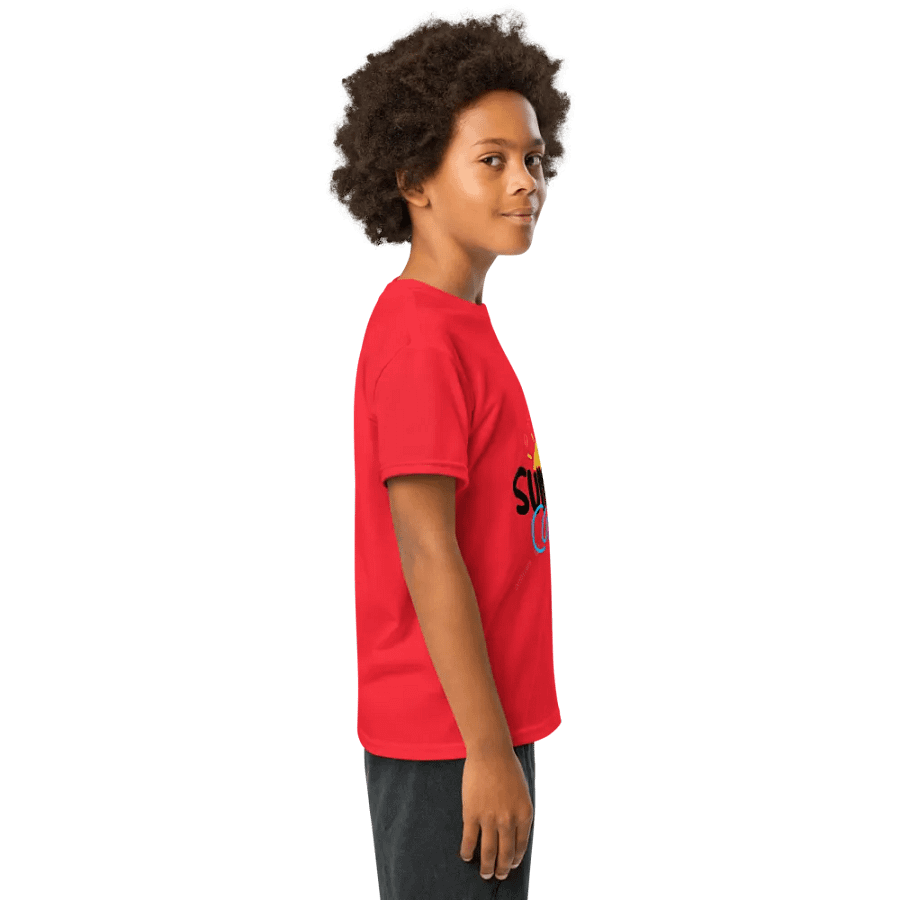 Kids "Summer Camp" T-Shirt Red product image (3)
