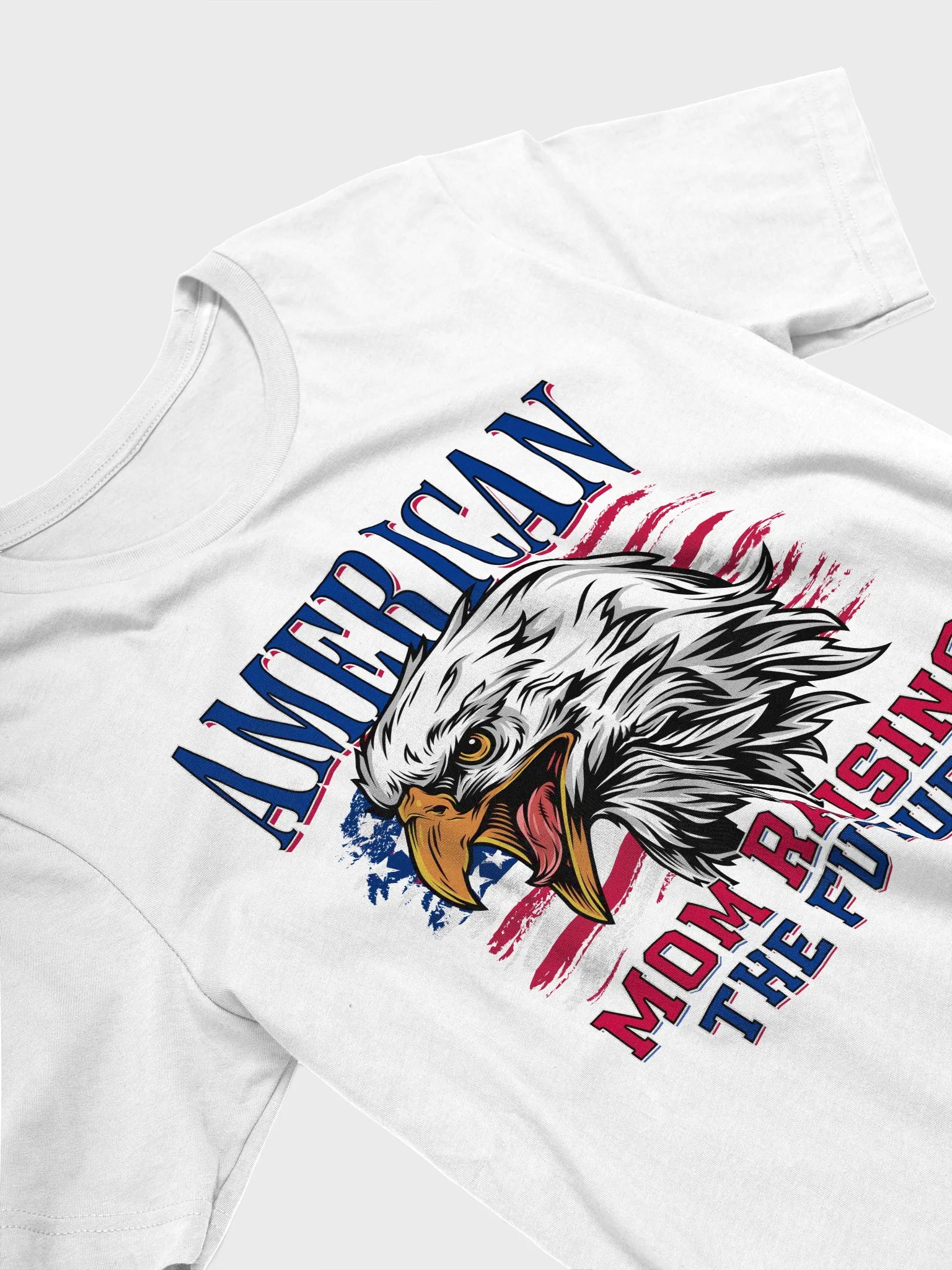 American mom raising the future Gift Mom Bootleg T-Shirt product image (3)