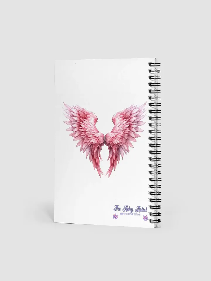 Puppy on a Cloud and Heartfelt Wings Spiral Notebook product image (2)