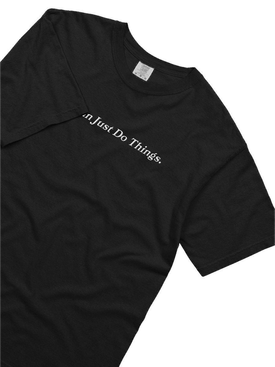 You Can Just Do Things Tee (Embroidered Edition #2) product image (5)