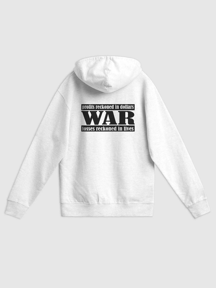 The Cost Of War - Independent Trading Co. Fleece Zip Up Hoodie product image (1)